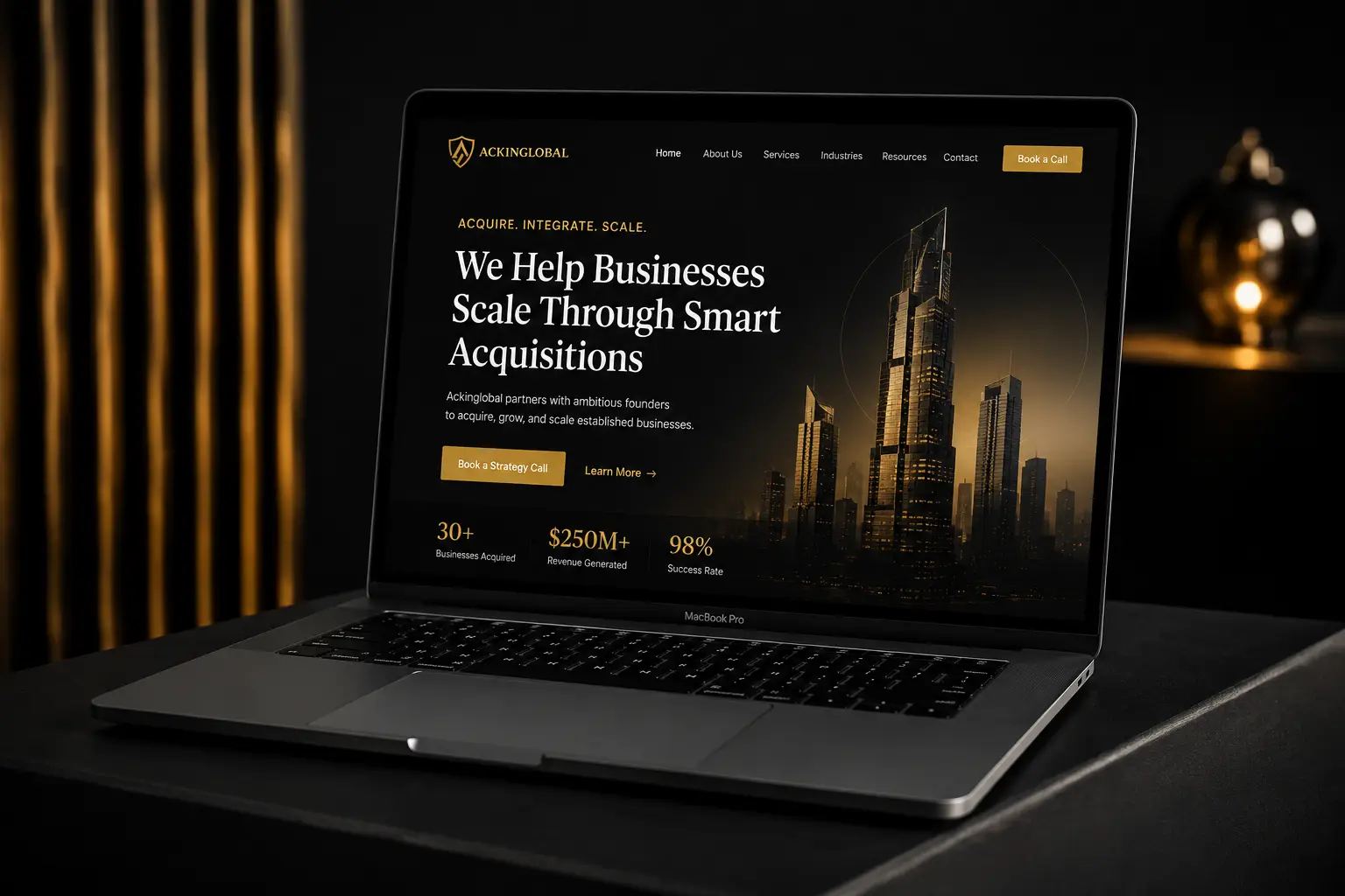 High-Converting Website Design Agency | ACKINGLOBAL